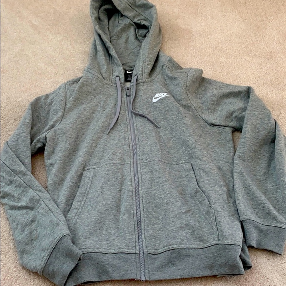 Nike zip up sweatshirt
